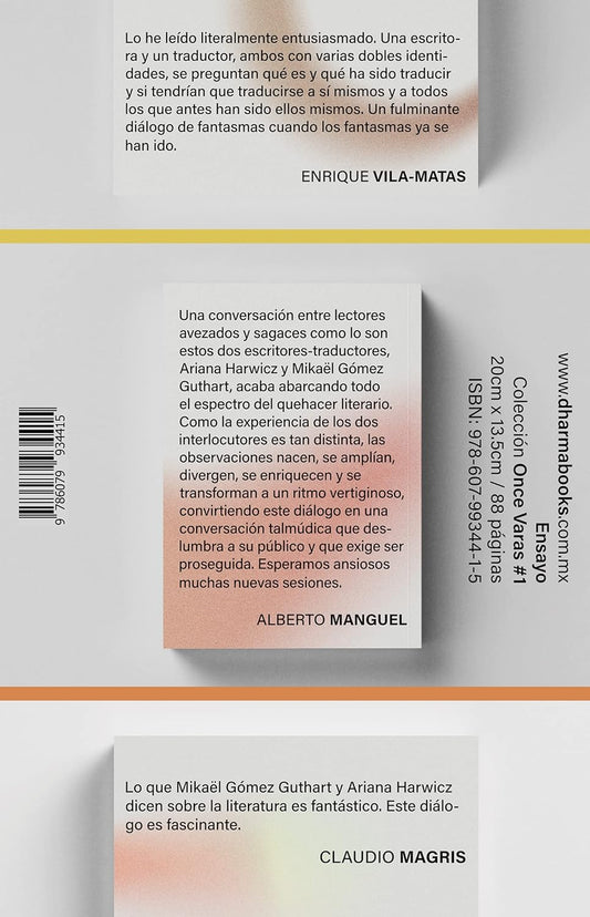 Desertar, Ariana Harwicz y Mikaël Gómez Guthart