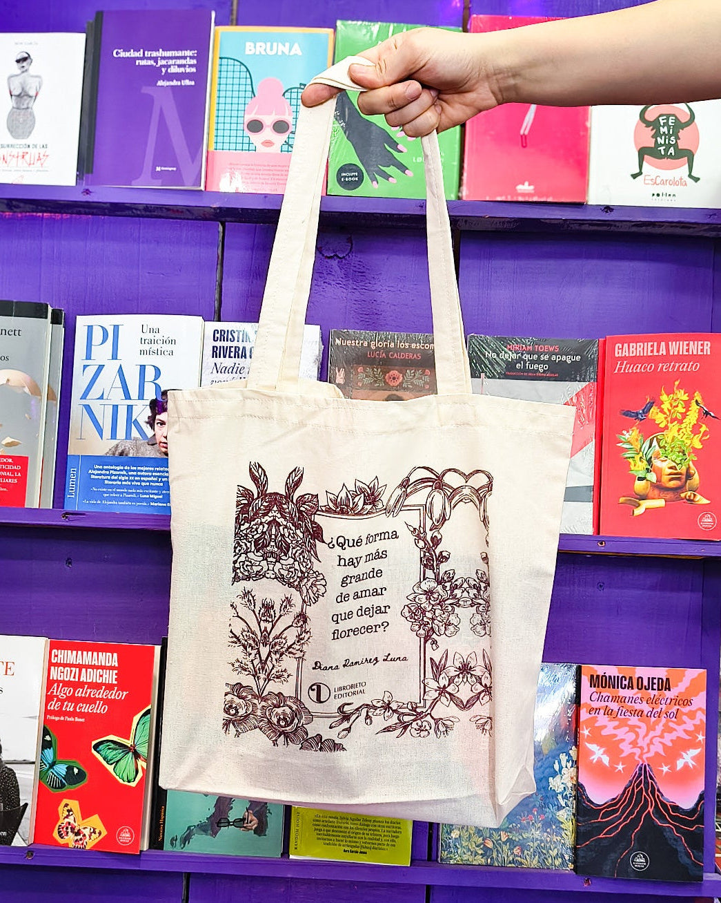 Tote Bag "¿Qué forma hay más grande de amar que dejar florecer?"