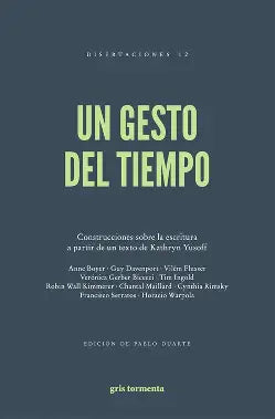 Un gesto del tiempo antología